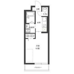 エルベコート東山七条の物件間取画像